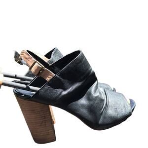 Steven by Steve Madden Saliem Slingback Block Heel Sandals Women's Size 9B